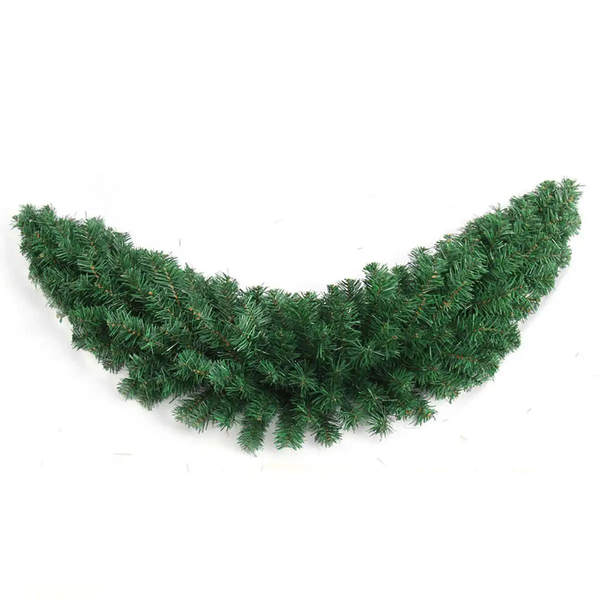 

180CM 6FT Christmas Rattan Garland Decorative Green Christmas Garland Artificial Xmas Tree Rattan Banner Decoration