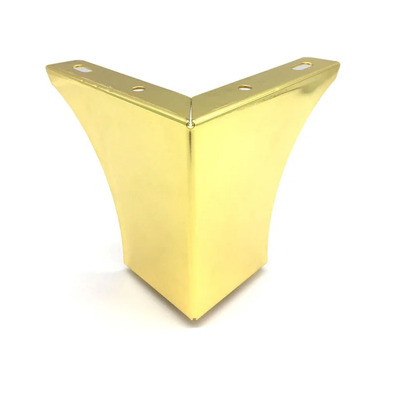 Металлические опорные ножки для мебели 4 шт. резиновые наклейки с резьбой