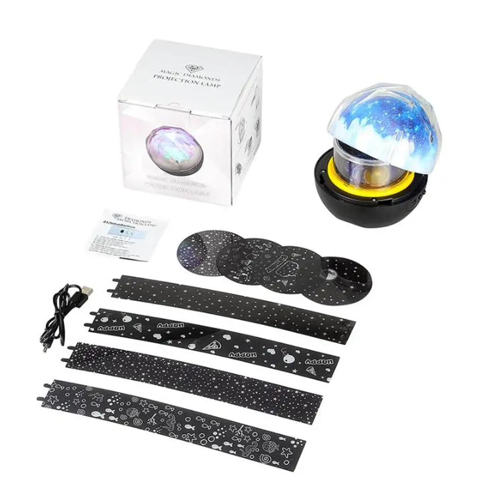 Ночник звездное небо планет волшебный свет s Звездный проектор Вселенная земля