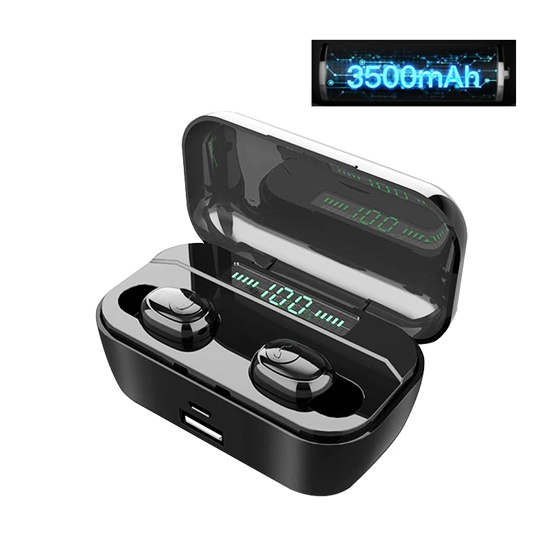 TWS беспроводная гарнитура G6s Bluetooth 5 0 Hands-free спортивные бас водонепроницаемые