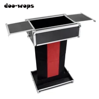 carrying case fold up table base folding table magic tricks professional magician table stage illusions gimmick accessories