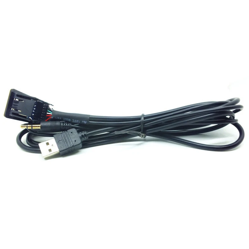 Автомобильный Suv Dash o Usb 3 5 мм Aux наушники Мужской монтажный адаптер панель