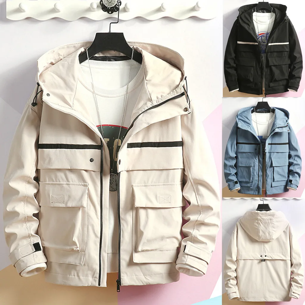 Мужская популярная повседневная мужская Тонкая Осенняя Повседневная модная