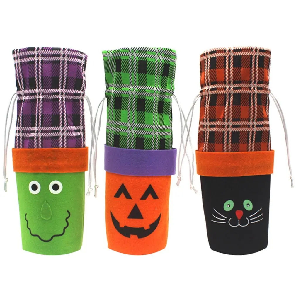 2019 Хэллоуин атмосфера орнамент Ресторан Винодельня винная бутылка крышка