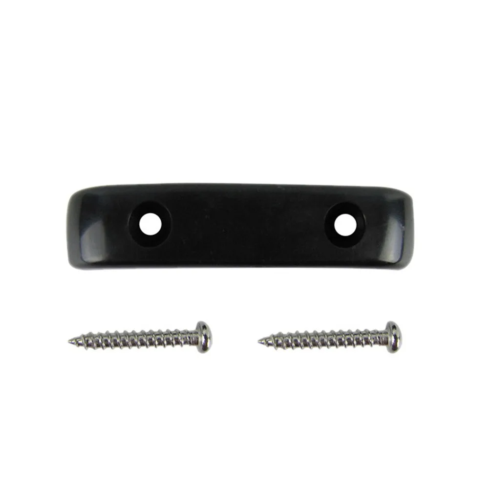 

1Set New Bass Thumb Rest Tug Bar Finger Pull Finger Rest Thumbrest For Guitar Bass Jazz Precision With 2 Screws Black Accessory