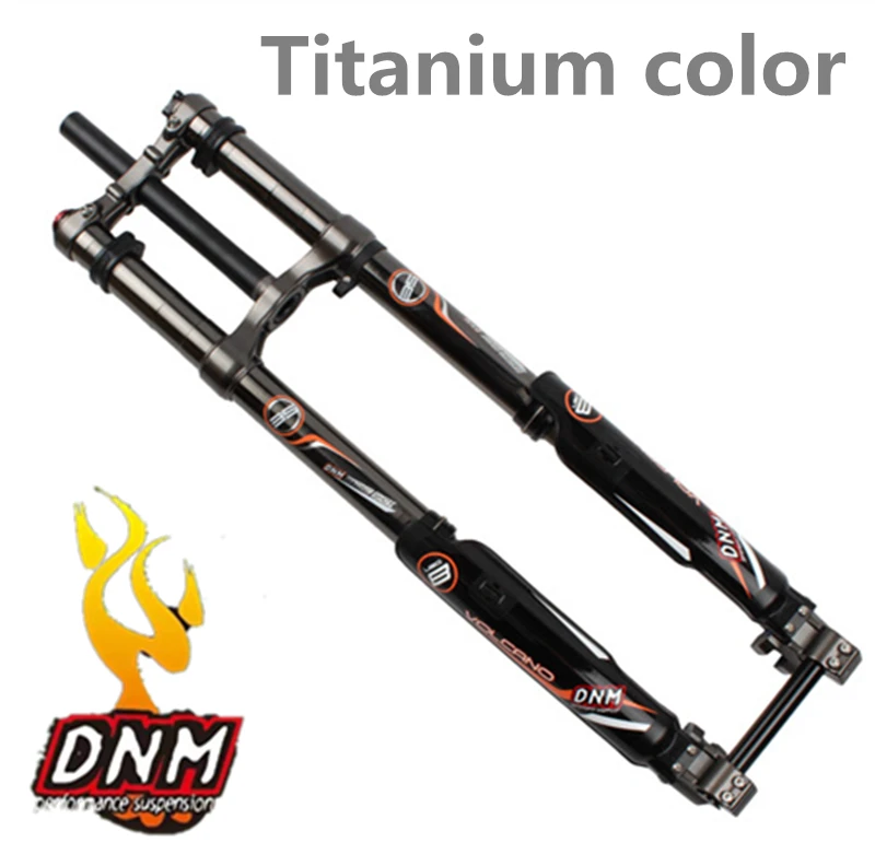 Бесплатная доставка передняя вилка для велосипеда DNM Тройная Корона дисковый