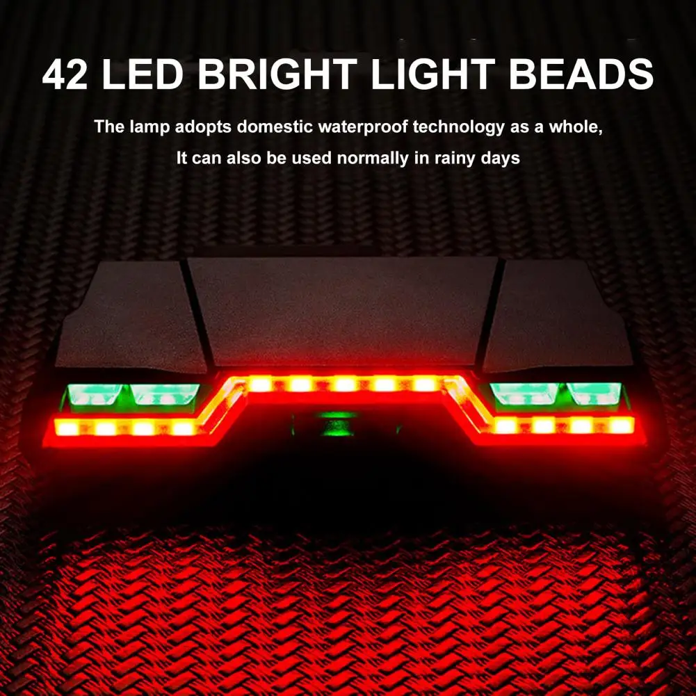 

USB Bike Brake Light Flash Tail Light Rear Turn Bicycle Wireless Remote Control Turning Cycling Laser Safety Line Lights