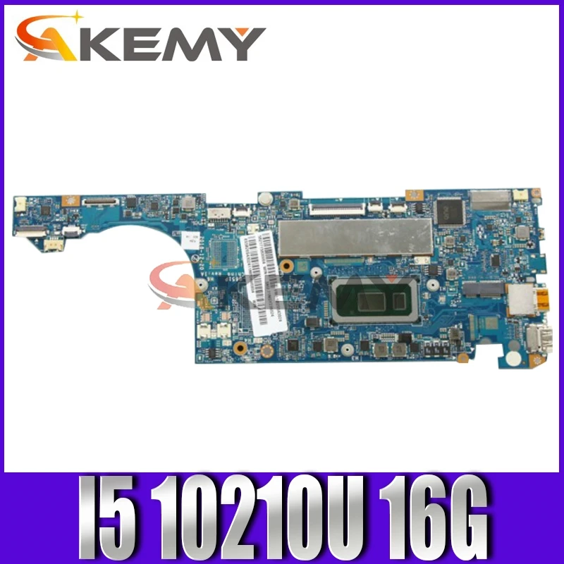 

Mainboard For Lenovo ideapad S530-13IML Laptop motherboard LA-G651P motherboard FRU 5B20S43022 with CPU I5 10210U RAM 16G