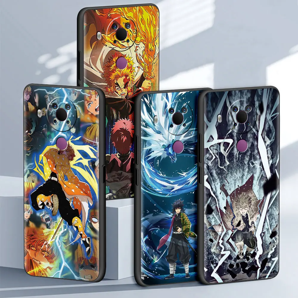 

Demon Slayer Anime Case For Nokia 7.2 G10 5.4 5.3 3.4 8.3 5G 1.4 2.4 X10 2.3 2.2 C20 4.2 3.2 C3 C10 G20 C30 XR20 Soft TPU Cover