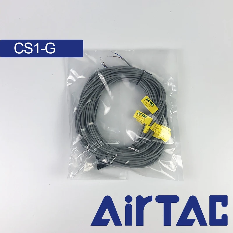 

1pcs AIRTAC Air Cylinder Pneumatic Proximity Switch CS1-G Wired Magnetic Reed Switch Sensor