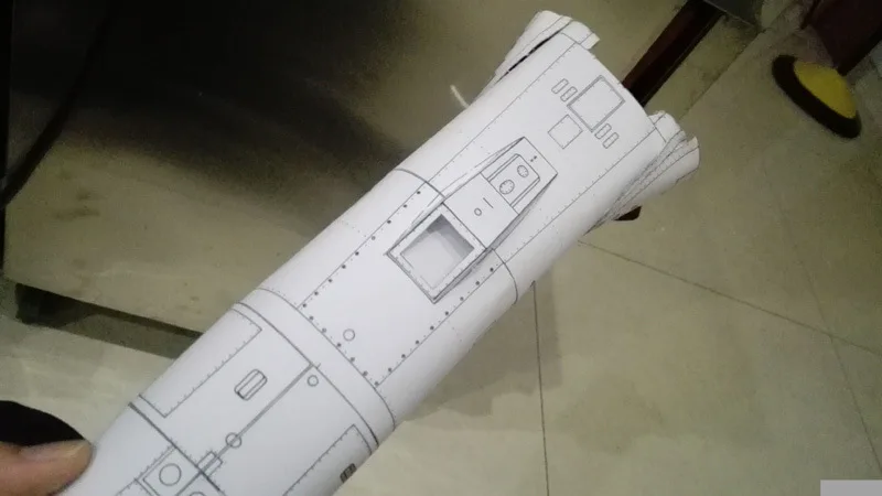 120 см Tupolev Tu-16 черный Джек бомбардировщик DIY 3D бумажная карточка модель Конструкторы строительные игрушки развивающие игрушки Военная Модель