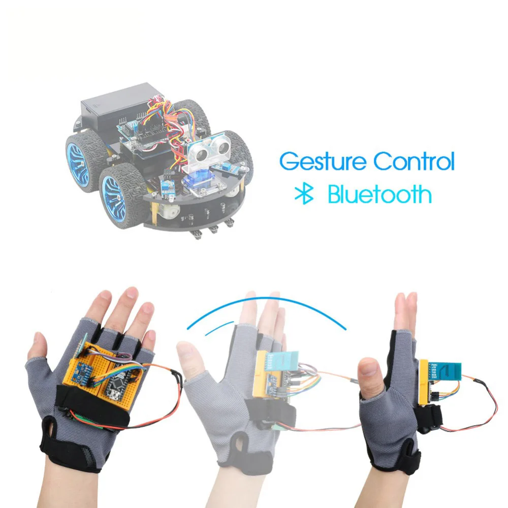 Стартовый набор Gesture Motion для робота Arduino Nano V3.0 Обучающие машинки стволы игрушки