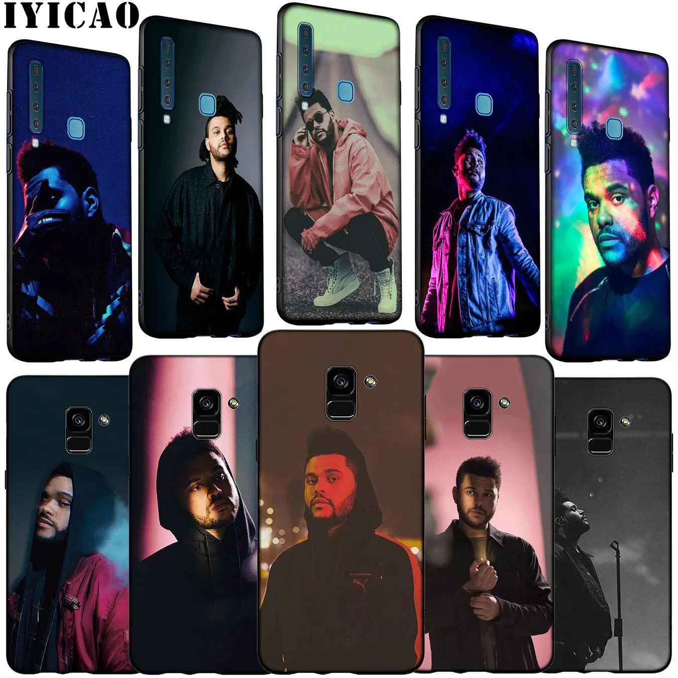 Горячий певец The Weeknd Rap Trap Мягкий силиконовый чехол для телефона Samsung Galaxy A6 A7 A8 A9 2018