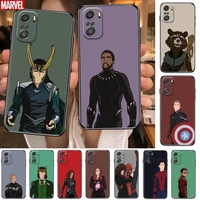 marvel faceless for xiaomi redmi note 10s 10 9t 9s 9 8t 8 7s 7 6 5a 5 pro max soft black phone case