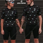 Комплект из двух футболок для родителей и детей, велосипедные шорты, черный комплект рубашек для гоночного велосипеда, летние платья, велосипедные топы, снаряжение, веломайка