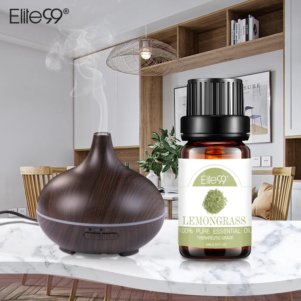 Elite99 10 мл аромат лемонграсса чистые эфирные масла массажный увлажнитель
