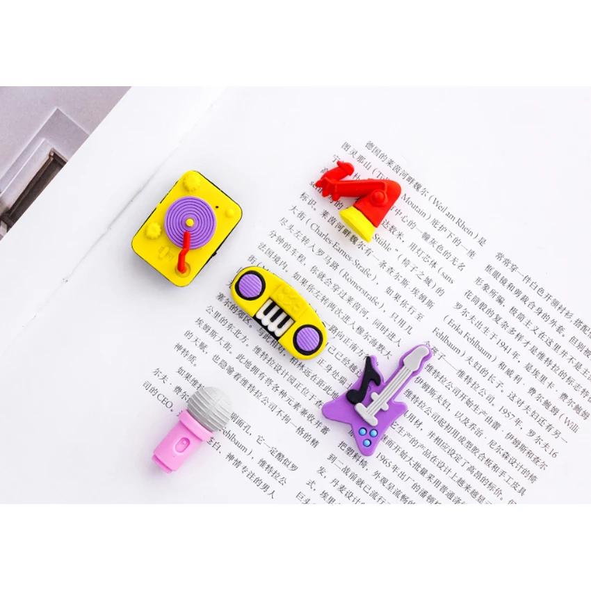 5 шт./упак. рисунок из мультфильма Креативное вечерние музыкальный инструмент