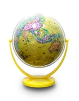 dia 20cm hd yellow ocean in both english and chinese version terrestrial globe desk student furnishing articles 2021