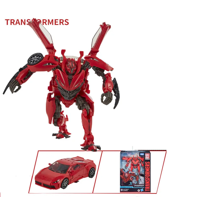 

14cm [Spot] Hasbro Transformers series Enhanced SS71 Dino HYrage PVC Anime Figure Action Collection Model Toys for kids Gift