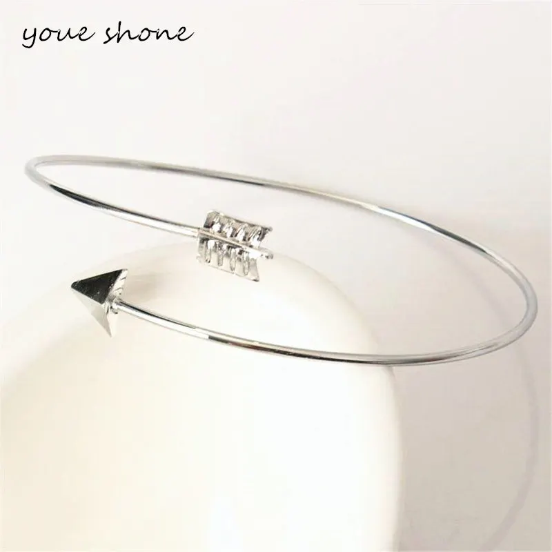 Hot Punk 2020 New Fashion Bracelet Personality Simple Geometric Gold silver Triangle Bangles Lady Wholesale Faith Bracelets | Украшения и