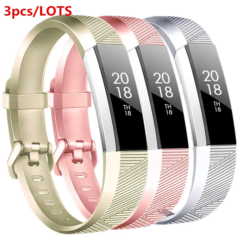 3 шт./упаковка силиконовый ремешок для часов Fitbit Alta HR|Смарт-аксессуары| |