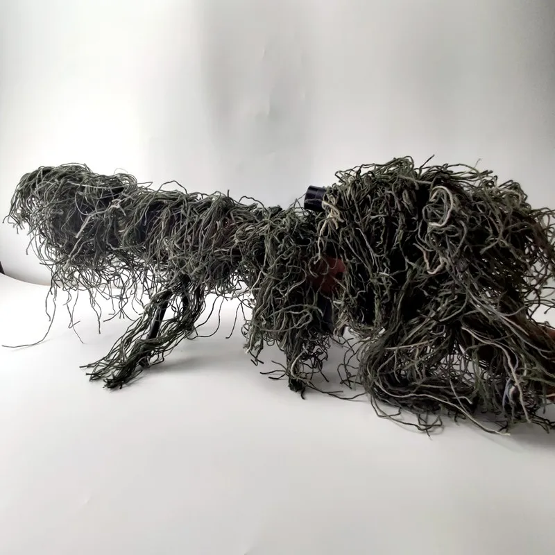 1,2 м Камуфляж Пистолет обертывание эластичный Ghillie Аксессуары тактический камуфляж снайперский пистолет веревка страйкбол Пейнтбол Открытый Охота снег джунгли
