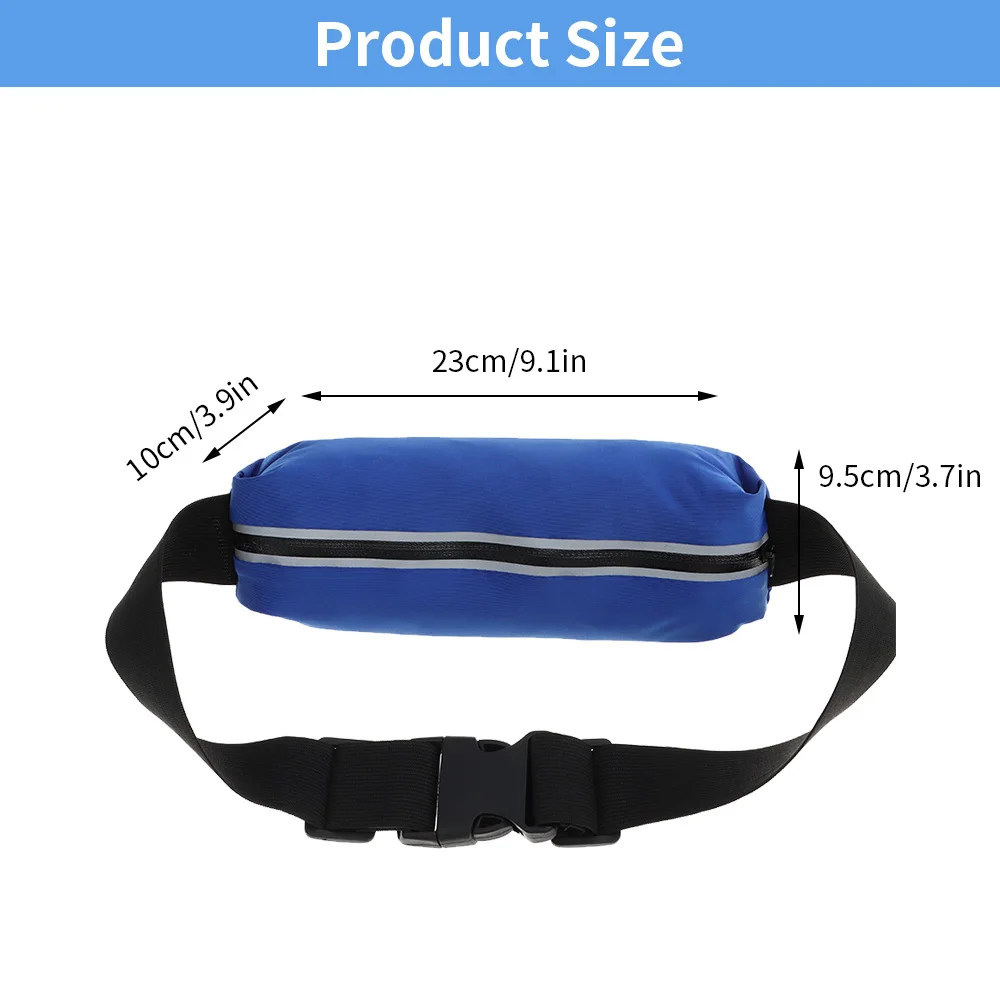 

Waist Belt Mobile Phone Holder Bag Waterproof PVC Touch Screen Bag Gym Exercise Running Sport Travel Phone Case Touch Screen Bag