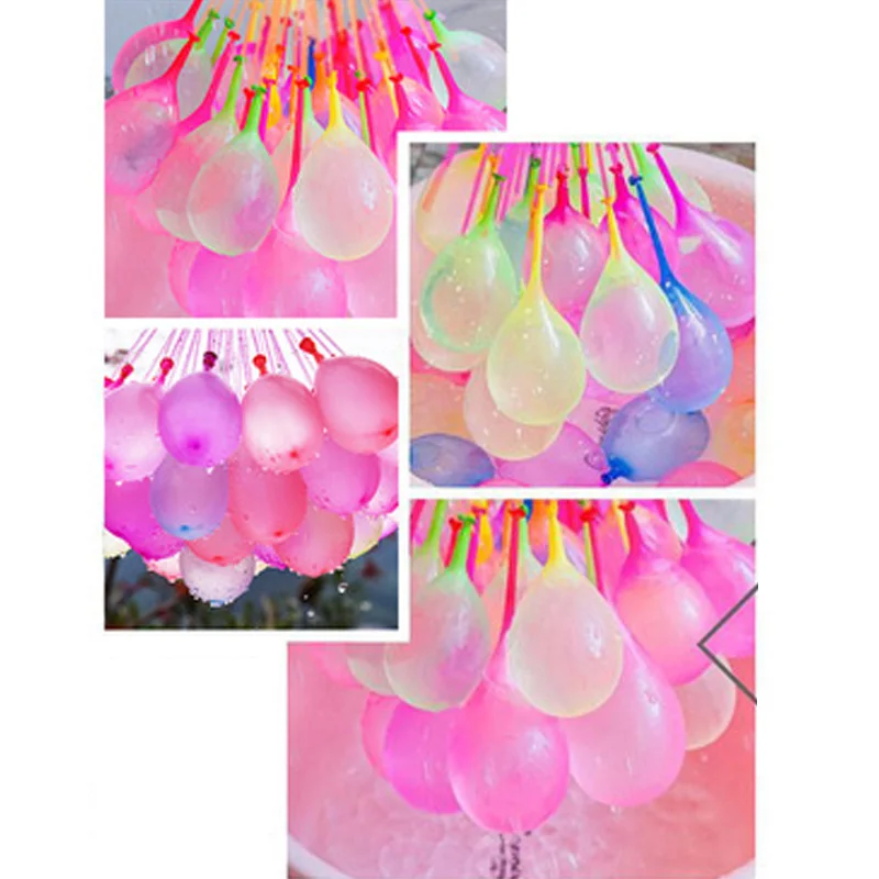 

111Pcs/Set Creative Cartoon Cute 3 Inch Water Balloons Party Game Water Polo Baloon Bauble Emulsion Ballon Wholesale Globo