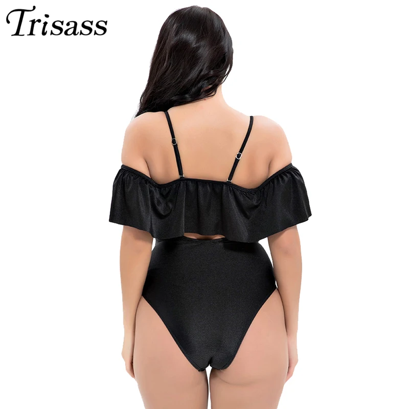 Trisass Новый сексуальный цельный купальник для женщин большого размера женский с