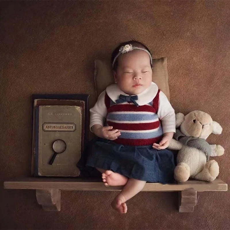 

Реквизит для фотосъемки новорожденных Детский комбинезон Рождественская шапка одеяло для фотосъемки аксессуары для фотостудий