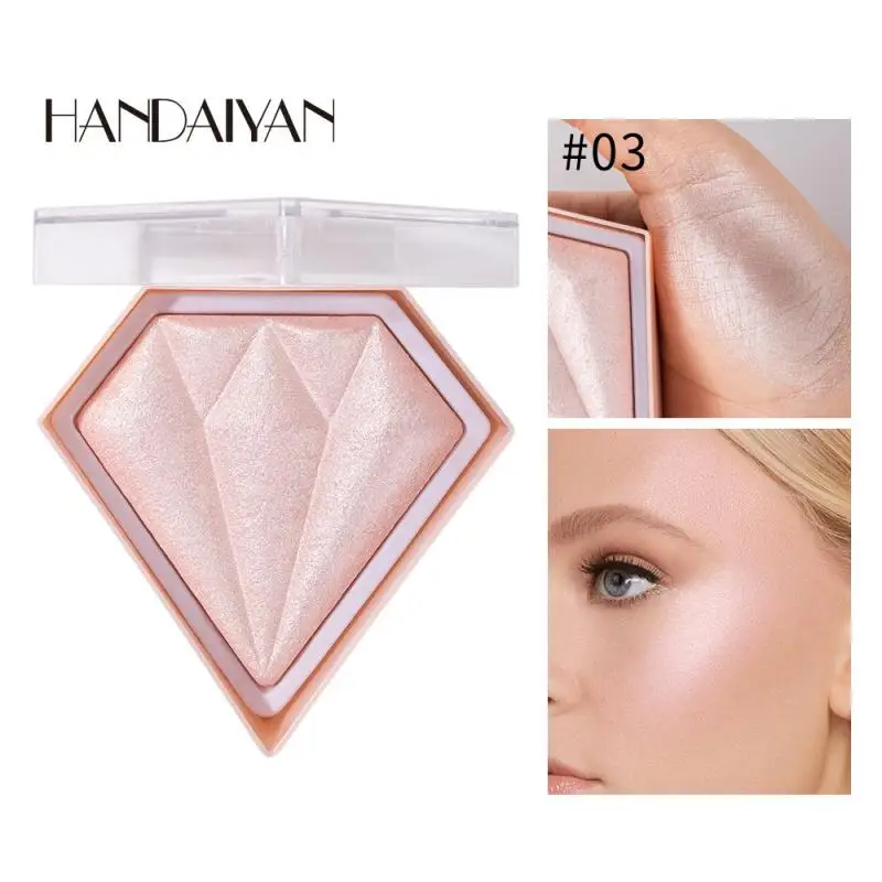 

Face Highlighters Bronzer Powder 5 Colors High Gloss Long Lasting Shimmer Powder Bronzer Face Contour Highlight Cosmetics