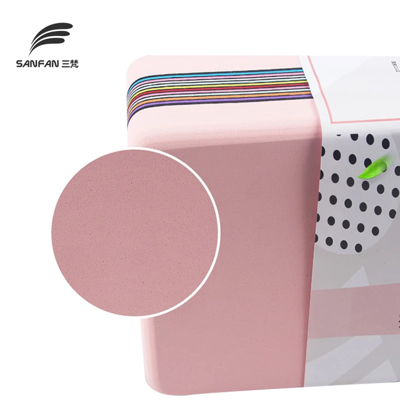 Набор блоков для йоги блок EVA пенопластовый кирпич спортивные инструменты