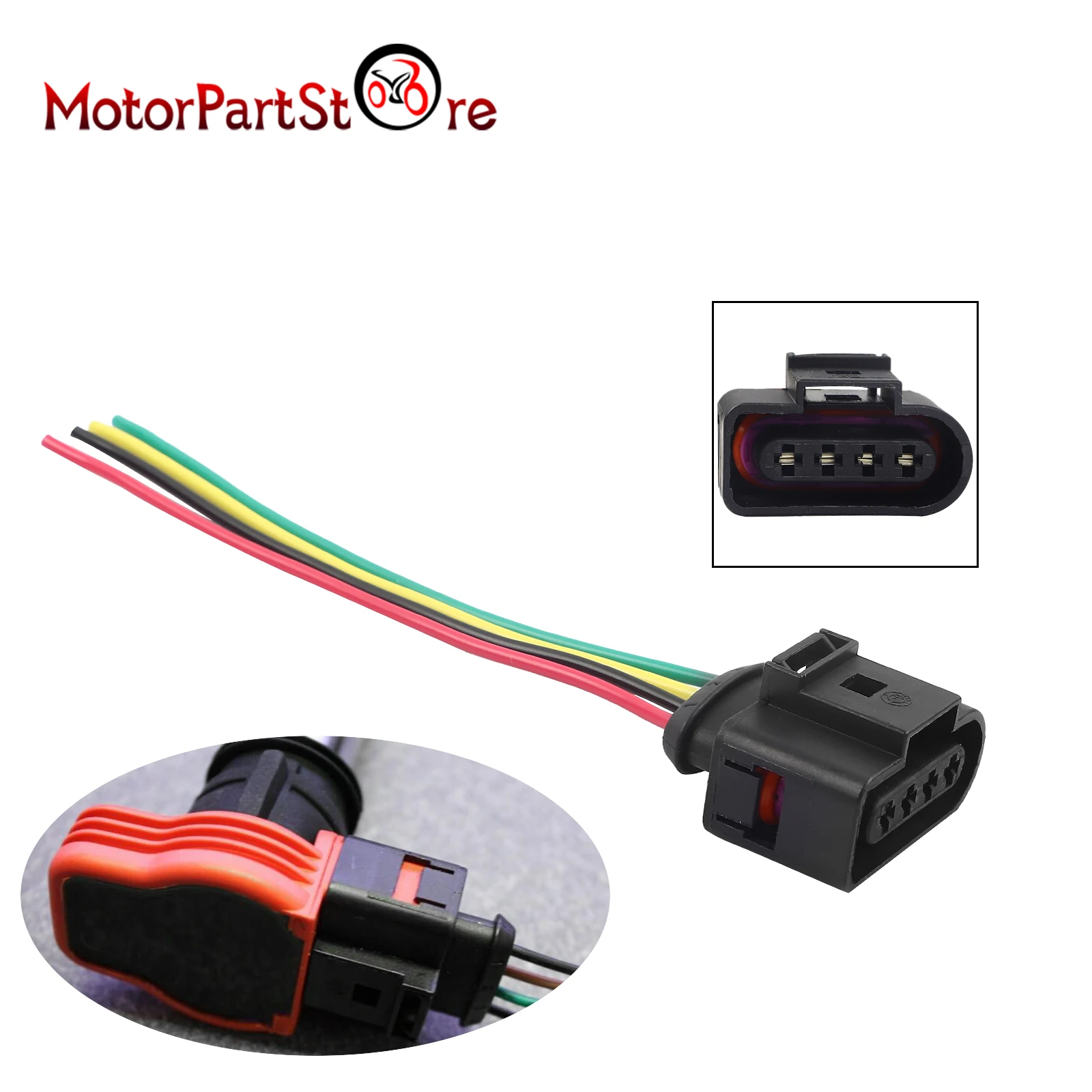 

Ignition Coil Connector Repair Harness Plug Wiring for VW Jetta Passat Golf Tiguan Audi A4 A5 A6 A7 Q5 Q7 S4 S5 S6 TT Quattro