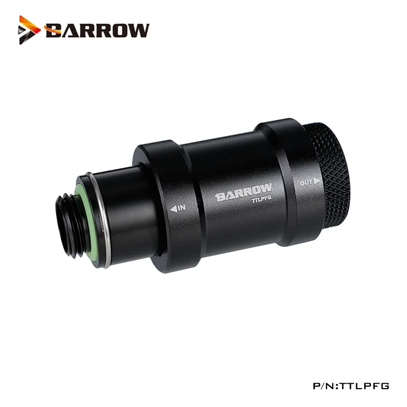 

Barrow Flat Push Type Check Water Valve G1/4 Thread Part For Split WaterCooling Computer Build Fittings ,TTLPFG