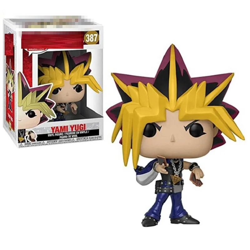 Funko Pop оригинальная игра Yu-Gi-Oh Yami Yugi 387 #10 см ПВХ Виниловая фигурка японского аниме