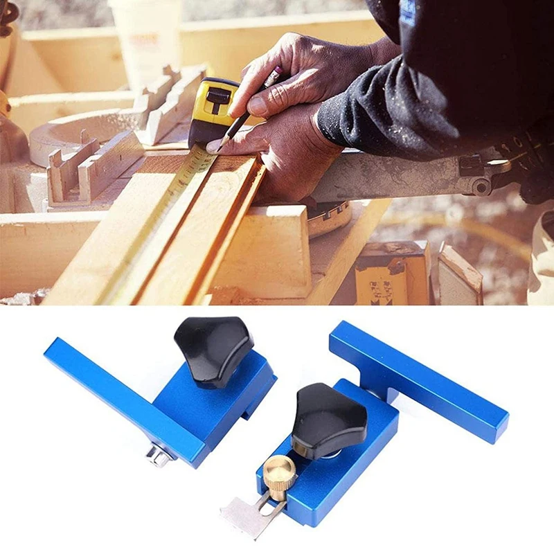 Лимит для забора Т-образный стоп-инструмент из алюминиевого сплава лимит