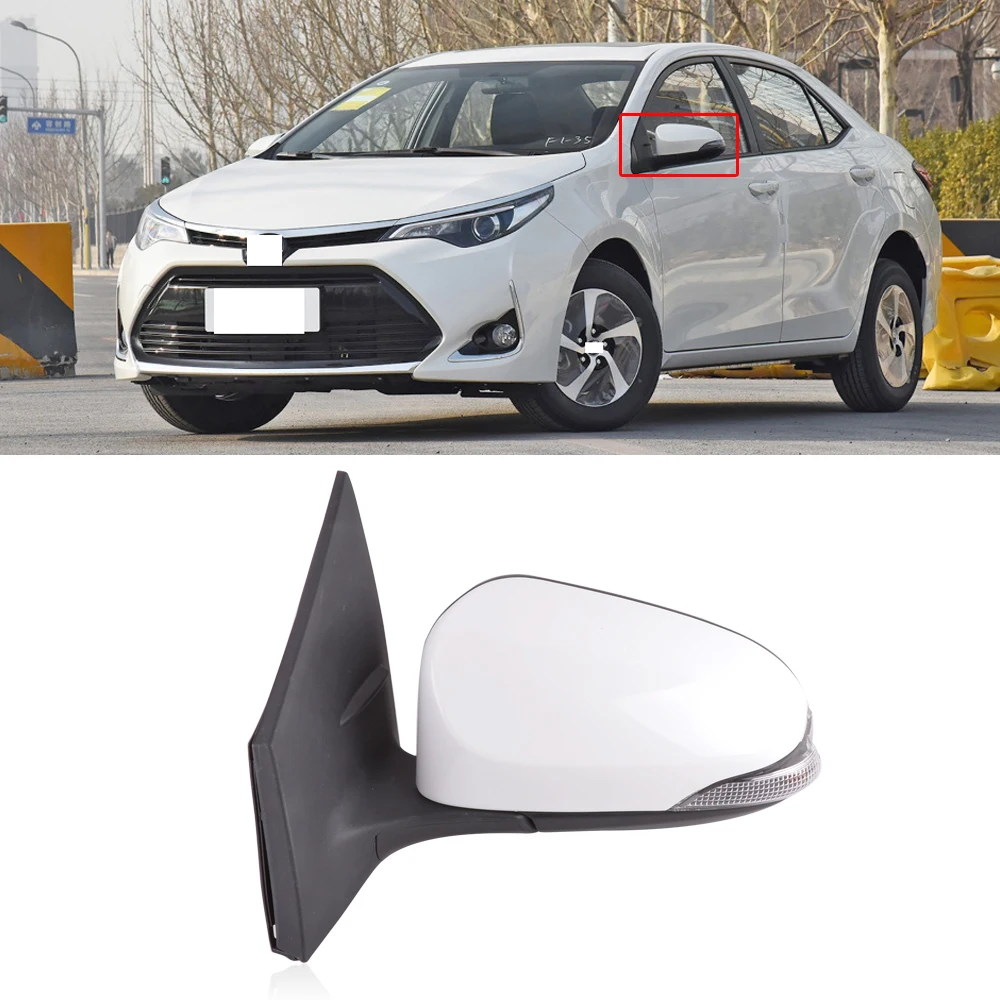 CAPQX, 5 проводов, для Toyota Lewin-, внешнее зеркало заднего вида, зеркало заднего вида, боковое крыло, зеркало заднего вида в сборе