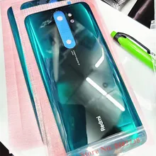 100% Original Back Housing For Xiaomi Redmi Note 8 pro Rear Back Battery cover mobile phone Case shell Replacement parts