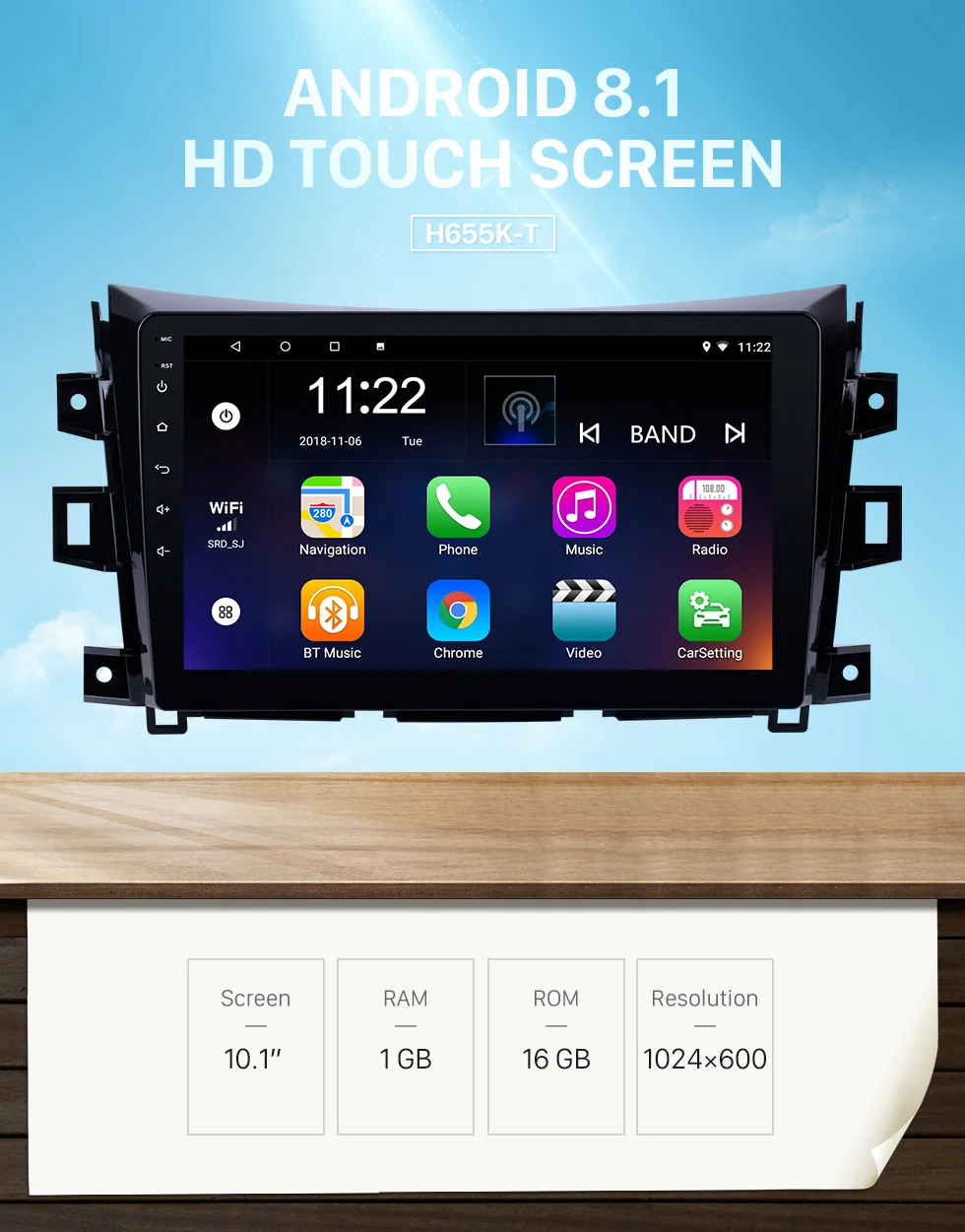 Seicane 10," Android 9,0 для 2011- Nissan NAVARA Frontier NP300 Bluetooth Автомобильный gps навигатор стерео головное устройство 1024*600