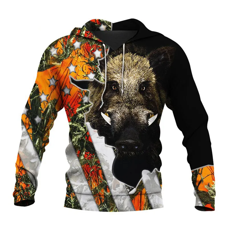 

Свитшот мужской Камуфляжный с капюшоном и длинным рукавом, на молнии