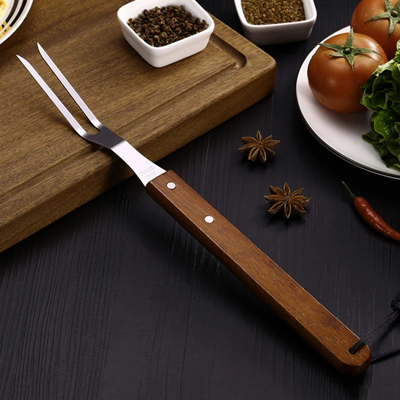 Портативные Инструменты для барбекю высококачественные уличные вилки из