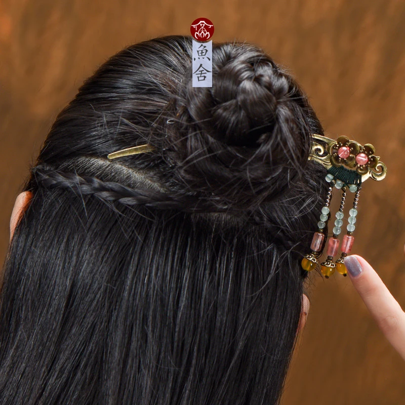 Классическая шпилька для волос Шпилька в стиле дворца древнего костюма ханьфу