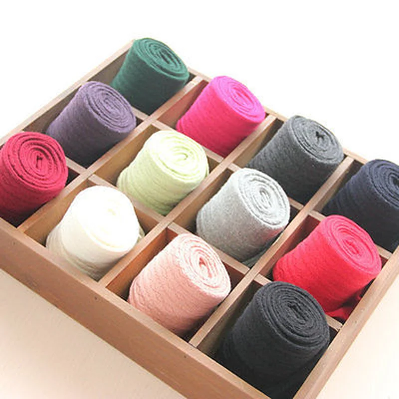 

Autumn Winter Baby Kids Girls Cotton Tights Pantyhose Bottom 6 Colors