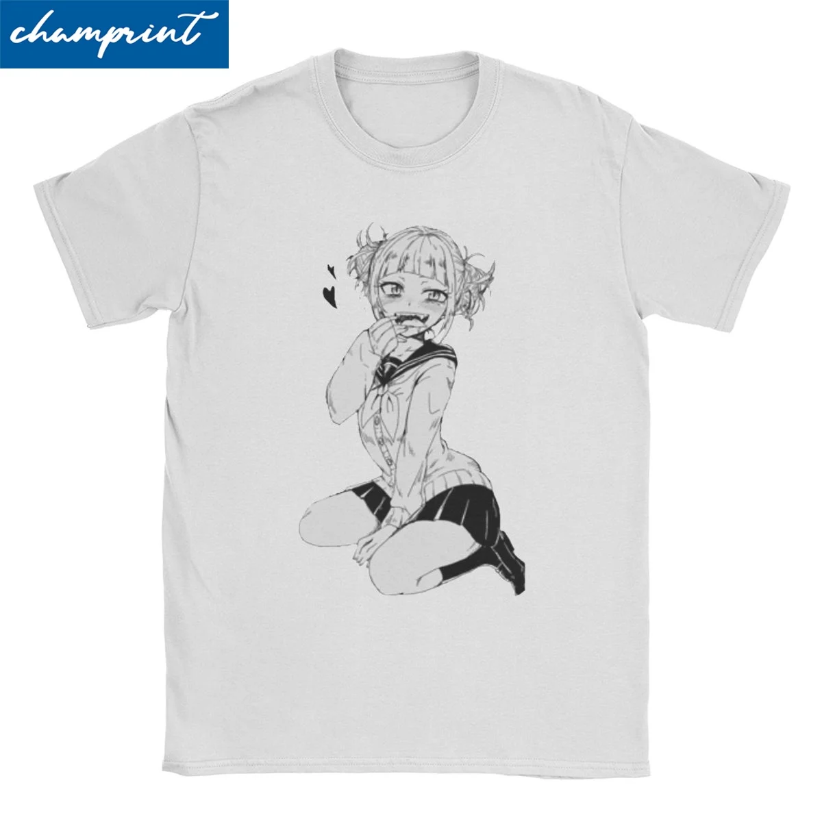 Забавная химико Тога футболка для мужчин и женщин хлопковая Футболка с круглым