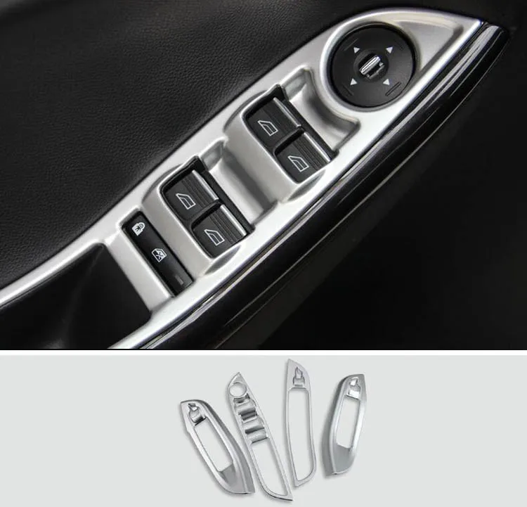 Стайлинг автомобиля внутренняя дверная ручка панель рамка отделка Литье