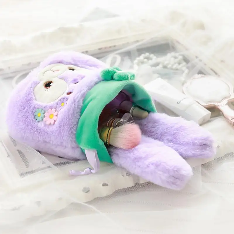 Медведь Даффи Stellalou Sanrio, Hello Kitty с рисунками из мультфильма «My Melody Cinnamoroll персонажи Little Twin Stars косметичка Сумка для хранения на шнурке сумки-косметички