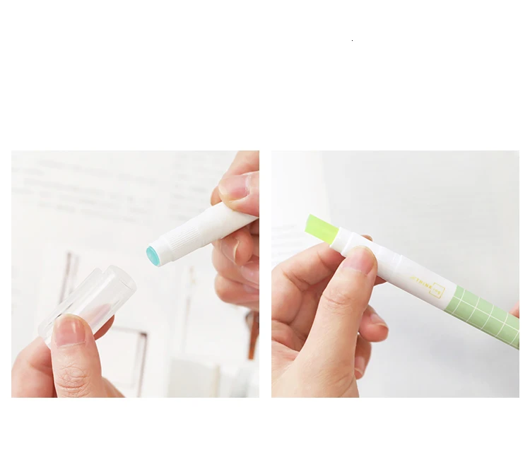 JIANWU Wholesale Fast Dry Glue Stick Color Jelly Solid Glue Pen Shape Spare Stick Refill Creative DIY Study and Office Supplies
