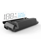 Автомобильный HUD GPS OBD2 дисплей с дальностью кмч мильч Спидометр измеритель высоты превышение скорости усталости сигнал вождения G3