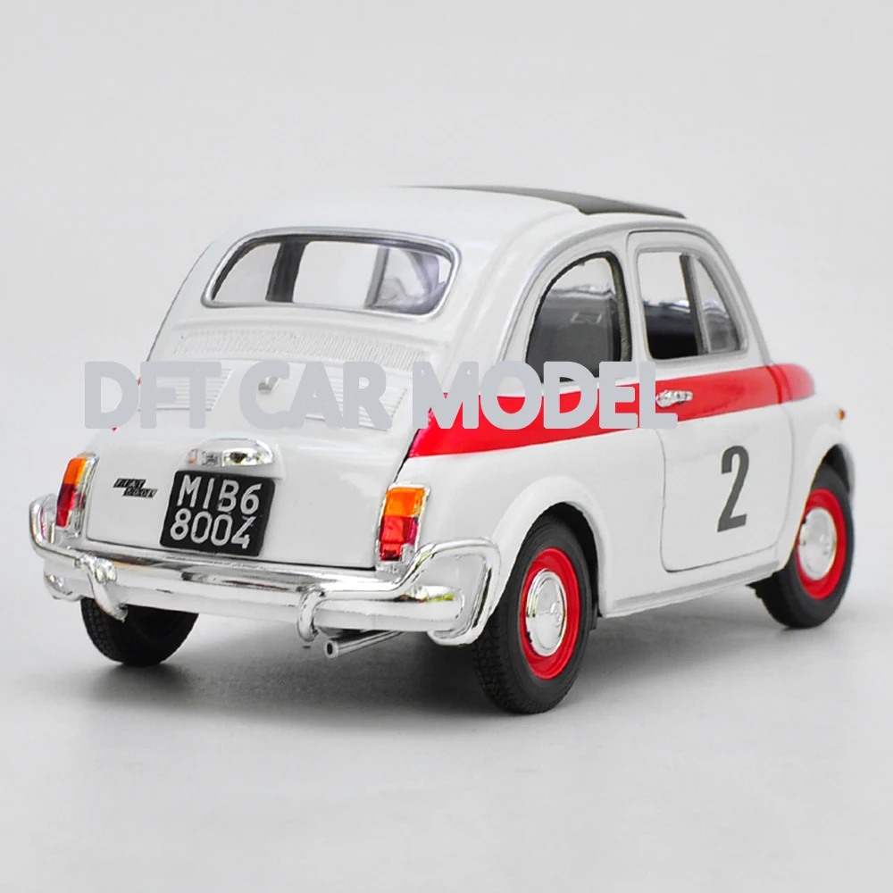 1:18 сплав игрушка с инерционным механизмом транспортных средств Нуова 500 1957 автомобиль модель детских игрушечных автомобилей авторизованный игрушки для детей
