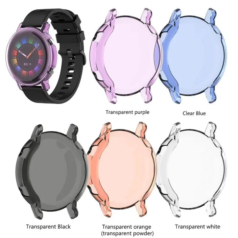 Новый оригинальный защитный чехол для часов из ТПУ Huawei Watch GT2 42 мм Смарт часы